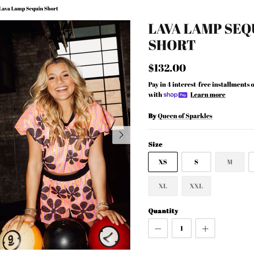Queen Of Sparkles Lava Set